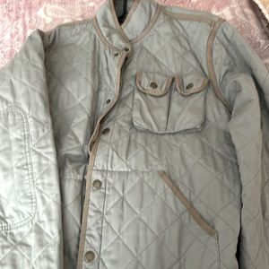 Mens XXL pale green coat